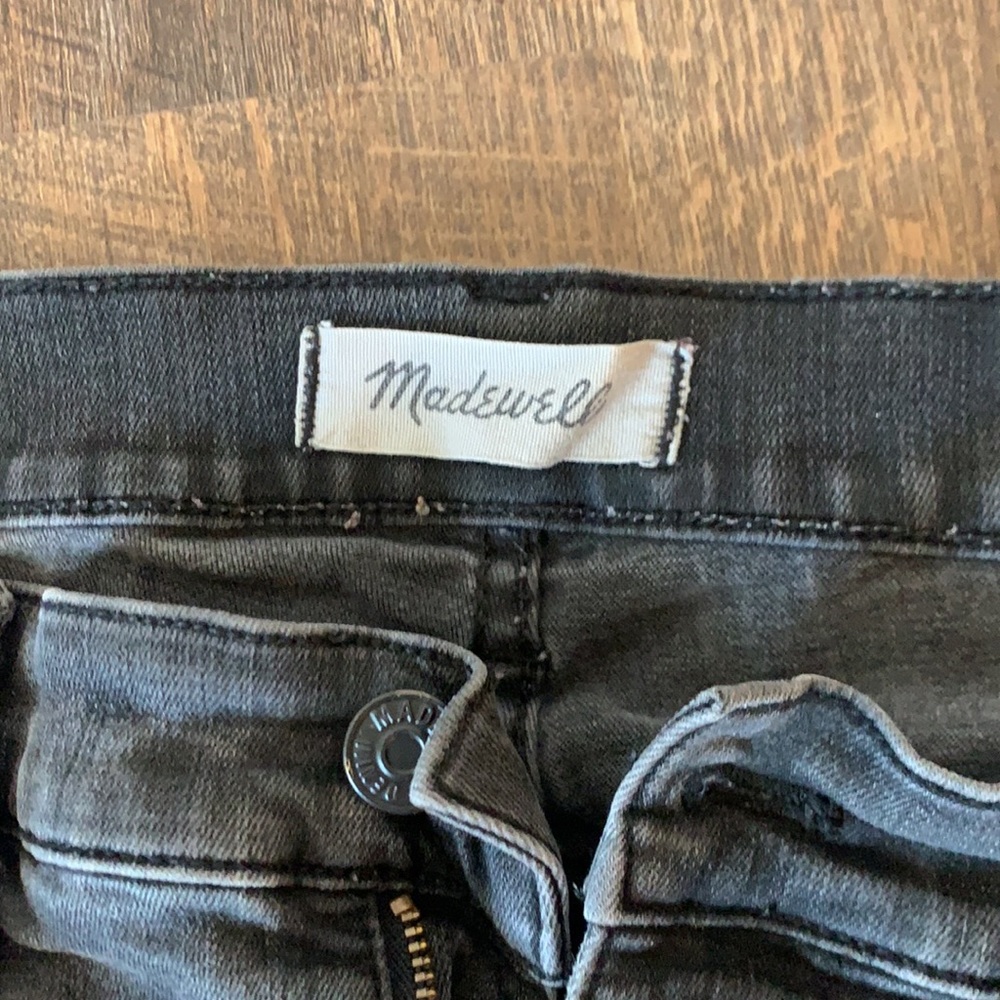 Madewell 10" high rise skinny jeans